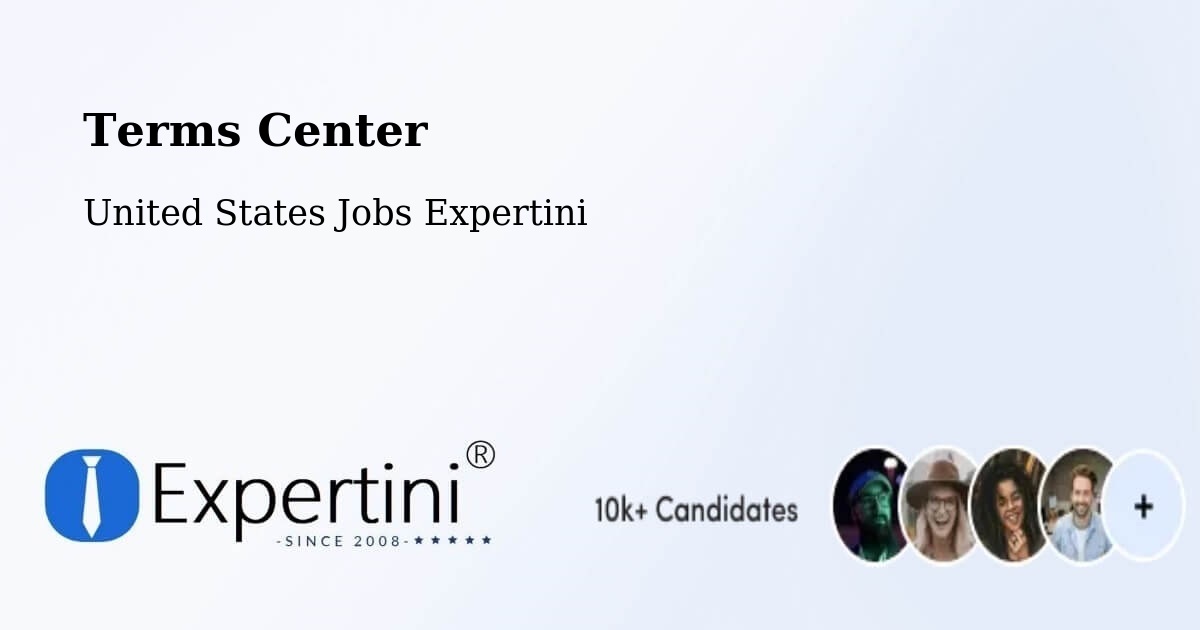 Terms of Service – Waukee - United States Jobs Expertini